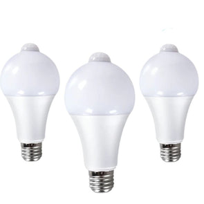 Ampoule détecteur de mouvement - Couleur blanc 9 Watts