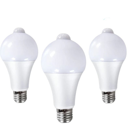 Ampoule détecteur de mouvement - Couleur blanc 9 Watts