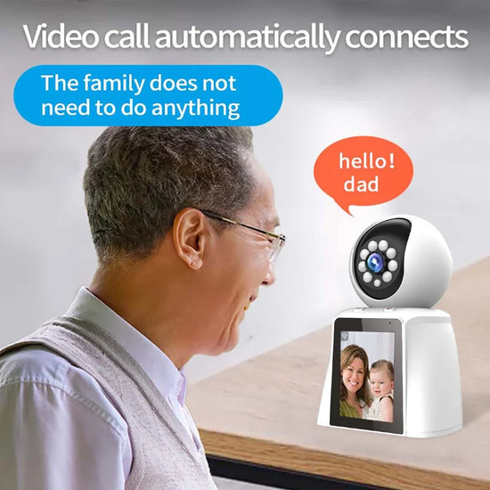 Caméra détecteur de mouvement - Caméra de Sécurité Nocturne