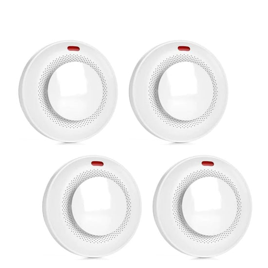 Détecteur de fumée - 1 à 4 pieces - 4pcs