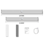 Lampe détecteur de mouvement - Éclat Intérieur - 21cm