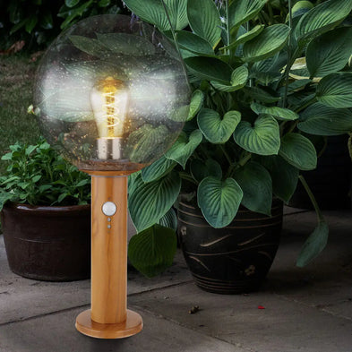 Come installare un rilevatore di movimento su una lampada da esterno?