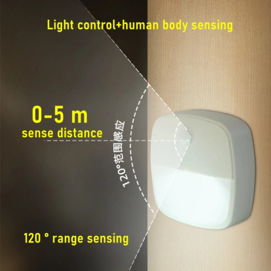 Lampe détecteur de mouvement - Lumière Réactive Intelligente