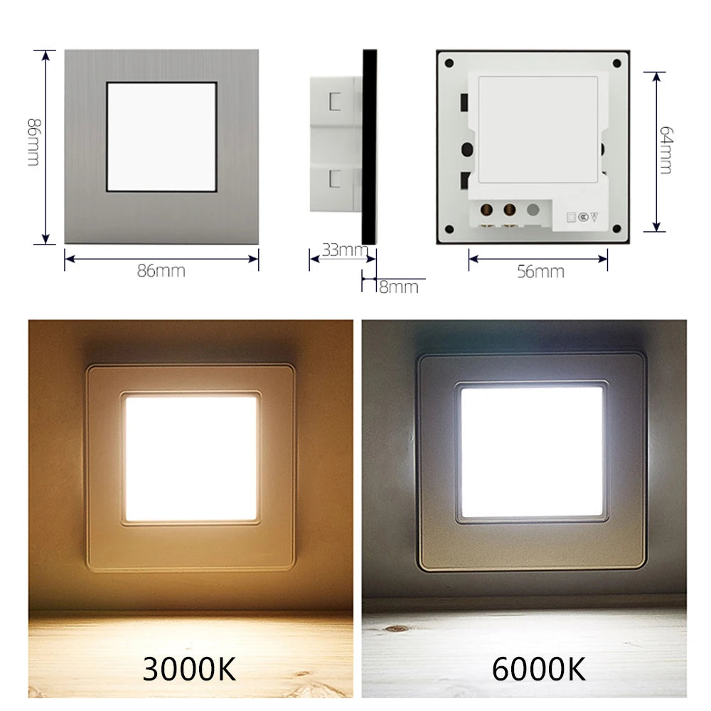 Lampe détecteur de mouvement - Éclat de Surveillance Nocturne