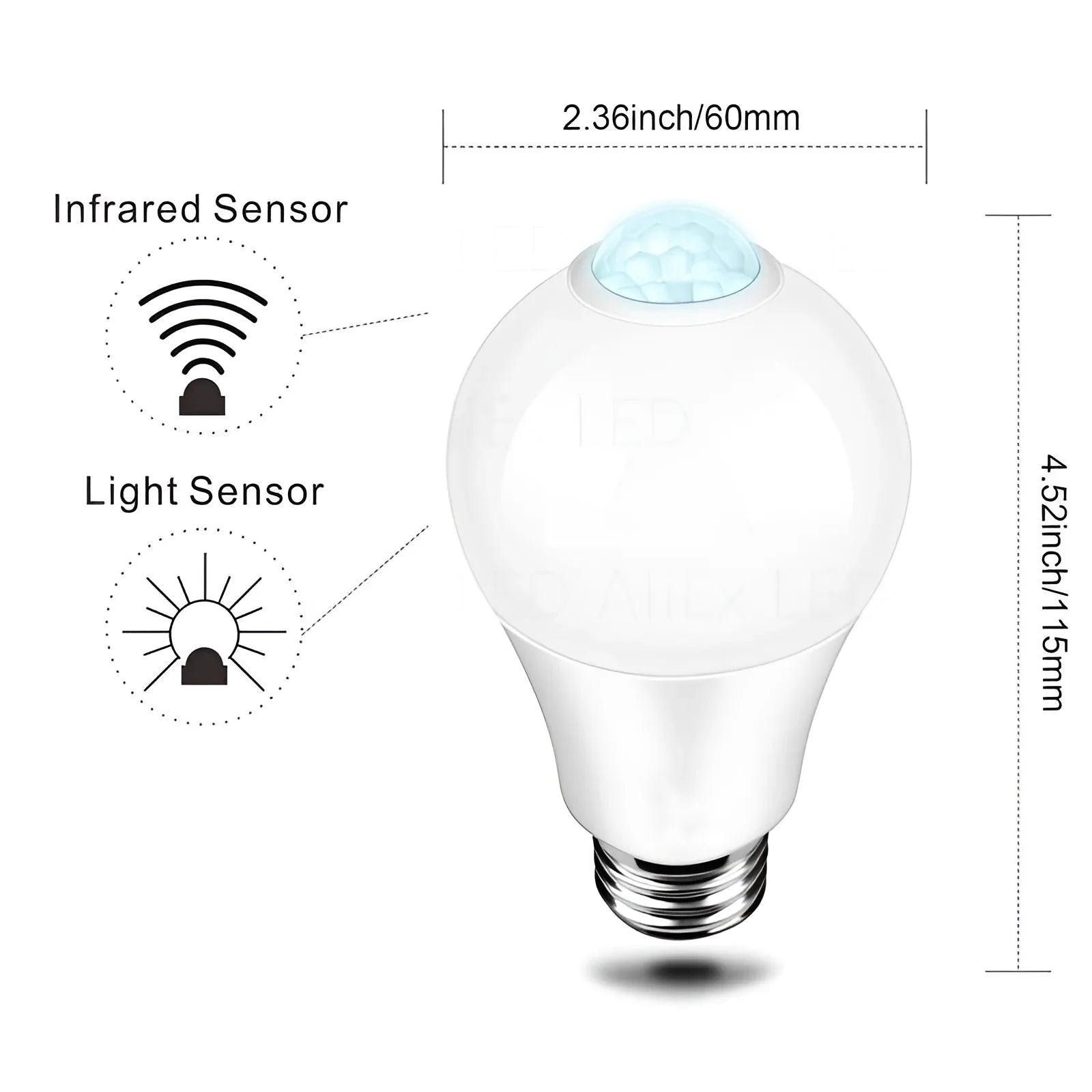 Ampoule détecteur de mouvement - Lumière Intelligente