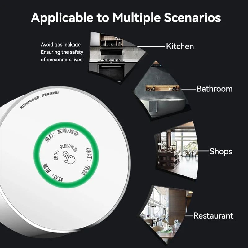 Détecteur de fumée - Wifi detection gaz