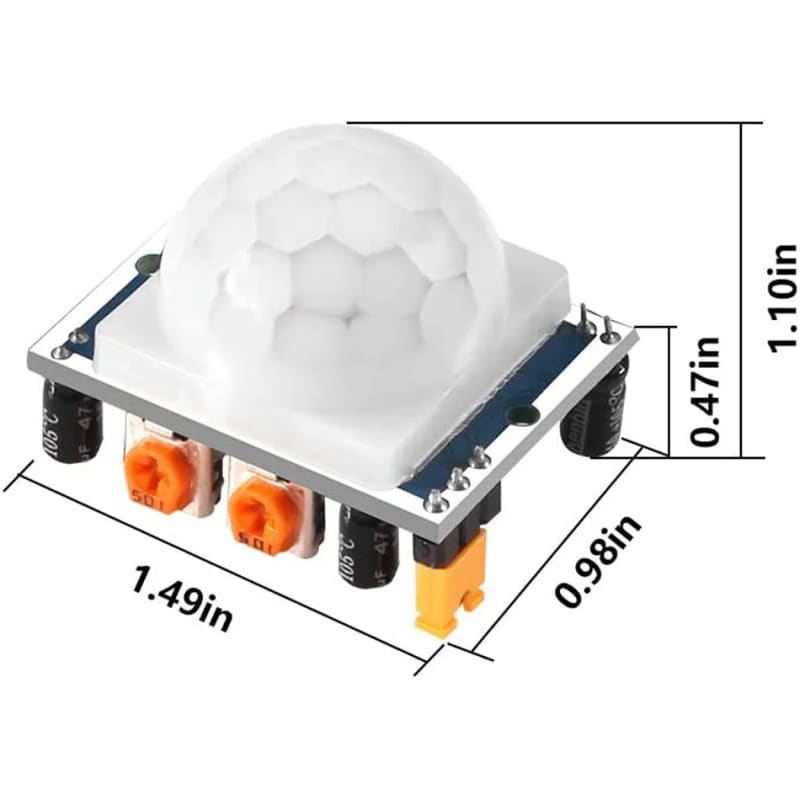 Détecteur de mouvement orbital - 1pcs