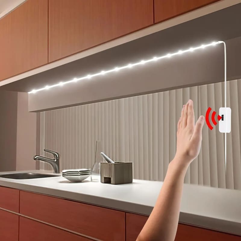 Lampe détecteur de mouvement - Grande bande led cuisine