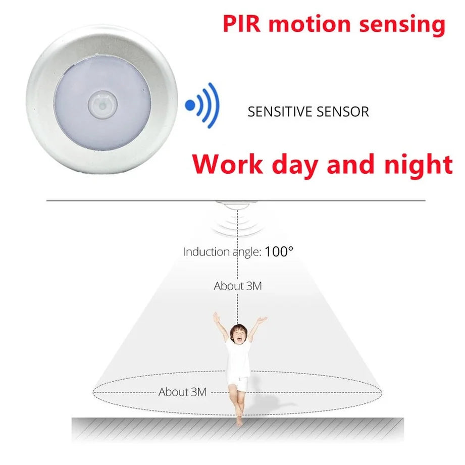 Lampe détecteur de mouvement - Lumière Sensible de Sécurité