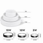 Lampe détecteur de mouvement - Ronde 10/15 Watts