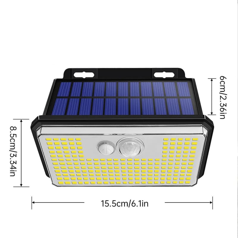 Lampe extérieur détecteur de mouvement - Lampe solaire