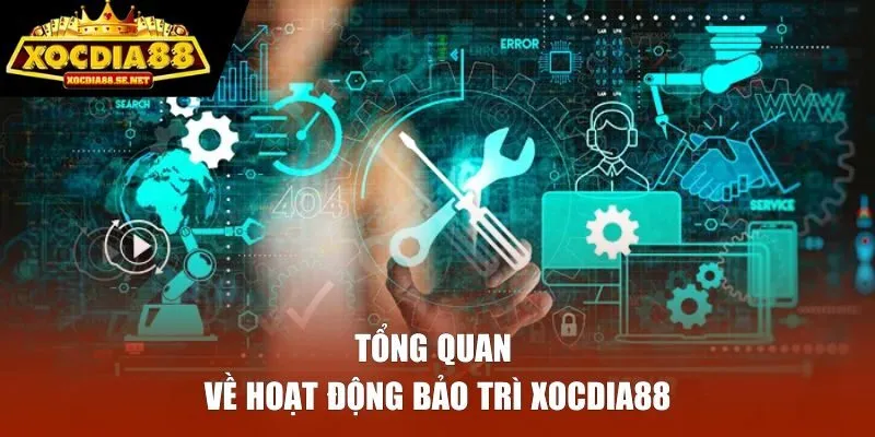 Tổng quan về hoạt động bảo trì XOCDIA88